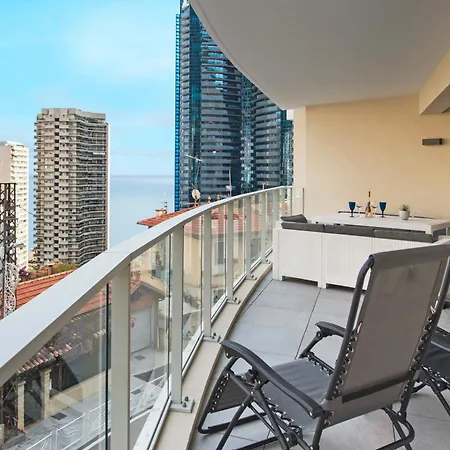 Grande Terrasse - Vue - Parking - Bk Beausoleil