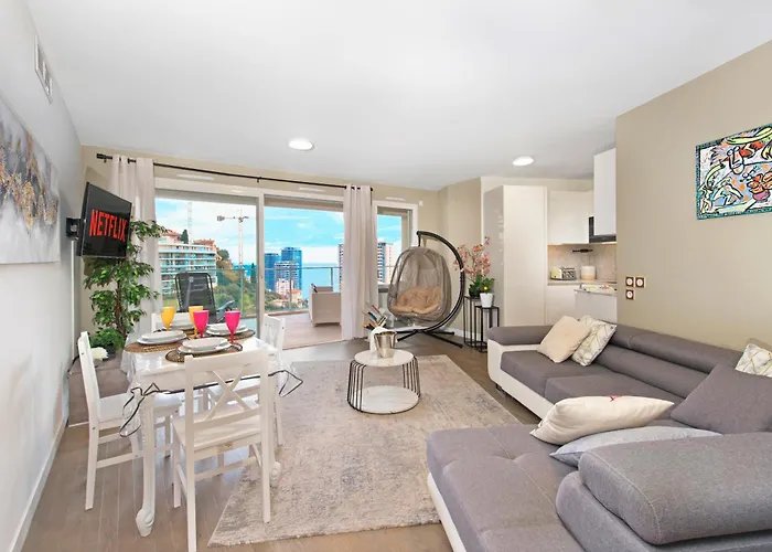 Appartement Grande Terrasse - Vue - Parking - Bk *