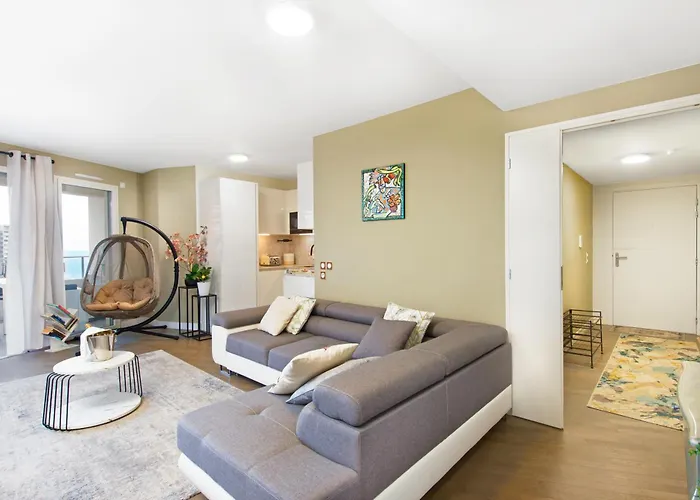 Appartement Grande Terrasse - Vue - Parking - Bk